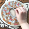 135-Piece Morandi Cat-Shaped Wooden Puzzle