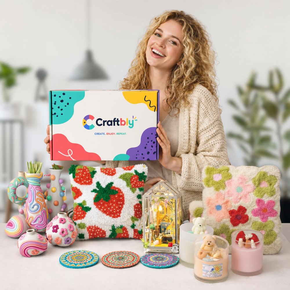 Craftbly Box craft kit experience